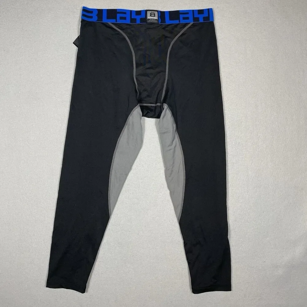 Layer 8 Qwick-Dry Under Garment Muscle Support Performance Leggings‎ Size L